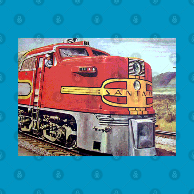 Santa Fe Train by Wiley