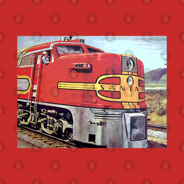 Santa Fe Train by Wiley