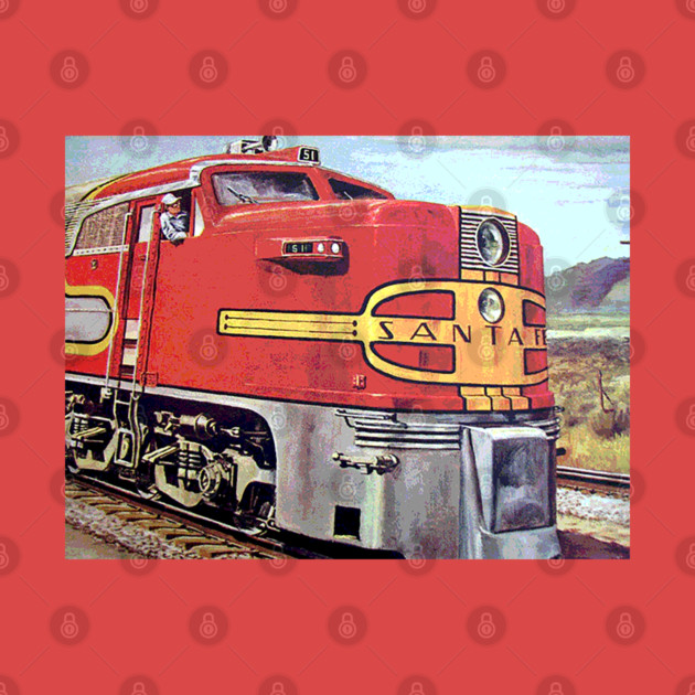 Santa Fe Train by Wiley