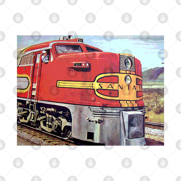 Santa Fe Train by Wiley