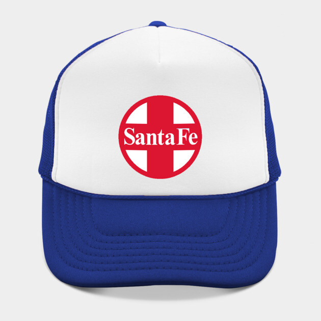Santa Fe Railroad Logo Red by Wiley