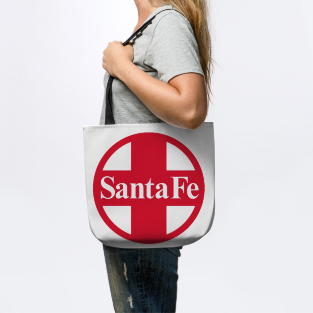 Santa Fe Railroad Logo Red by Wiley