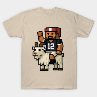 TB Pixel QB GOAT Ride T-Shirt