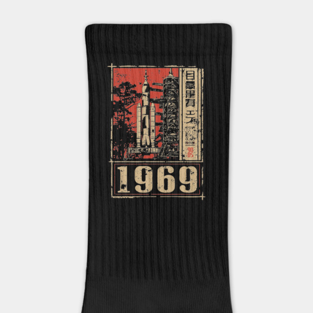 1969 Apollo Rocket Launch Poster by TuncGK