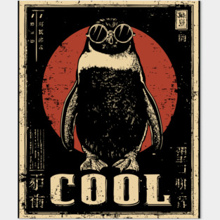 Penguin Vintage Cool Poster Posters and Art