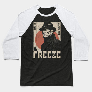 Freeze! Detective - True Crime Baseball T-Shirt