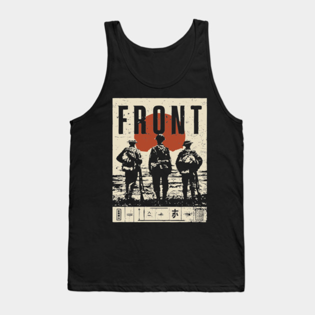 Soldiers on the Front Line Poster Tank Top by TuncGK
