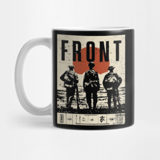 Soldiers on the Front Line Poster Mug