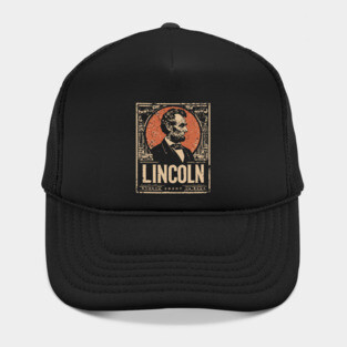Abraham Lincoln Japanese Poster Print Hat