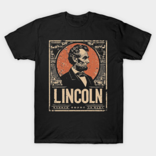 Abraham Lincoln Japanese Poster Print T-Shirt