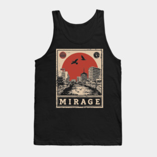 Urban Mirage Japanese Brutalist Poster Tank Top