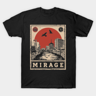 Urban Mirage Japanese Brutalist Poster T-Shirt