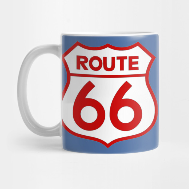 Route 66 Red by Wiley