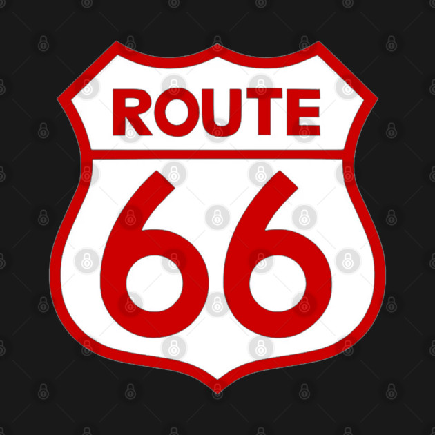 Route 66 Red by Wiley
