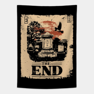 The End Retro Apocalypse Poster Tapestry