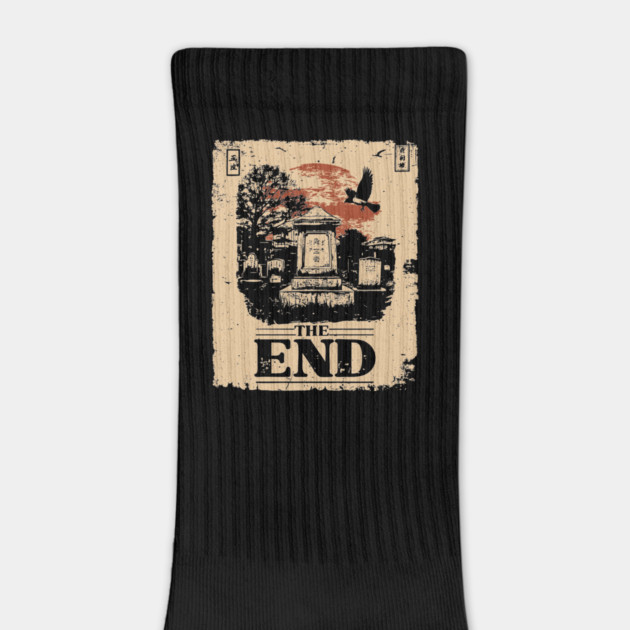 The End Retro Apocalypse Poster by TuncGK