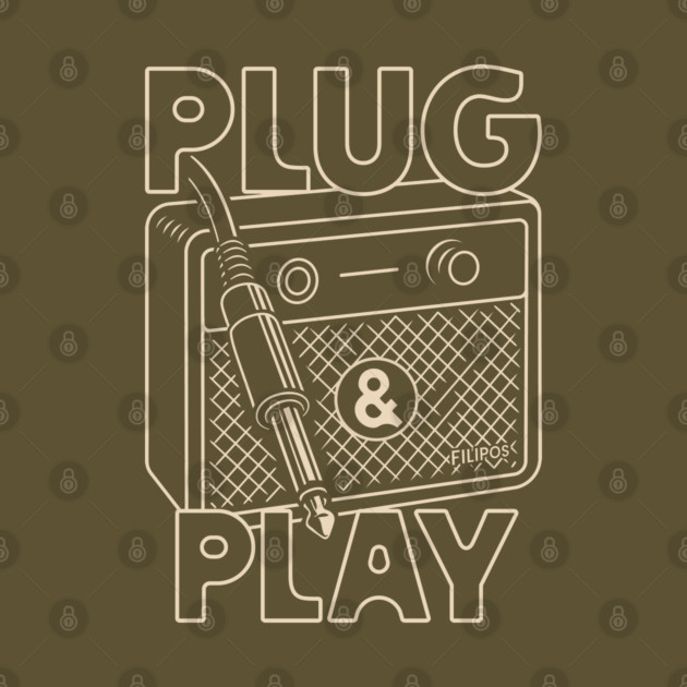 Plug & Play. Amp Lineart by filiposwear