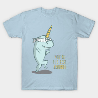 Karate Narwhal T-Shirt
