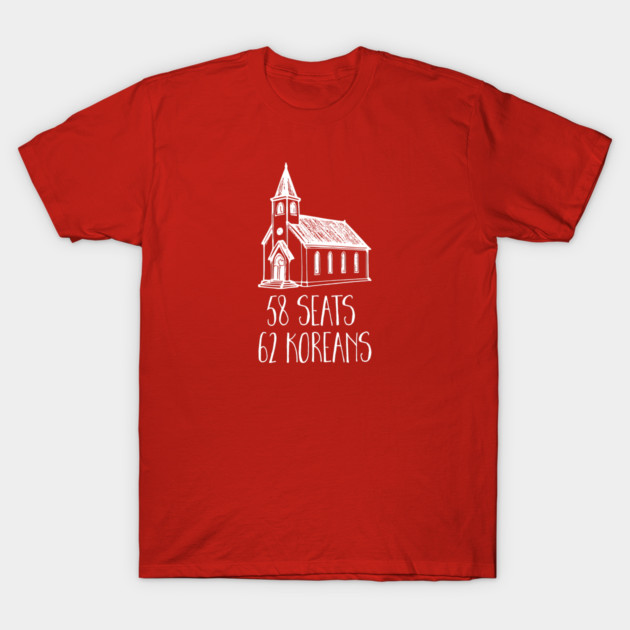 58 Seats 62 Koreans T-Shirt by Stars Hollow Mercantile