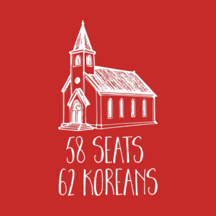 58 Seats 62 Koreans T-Shirt