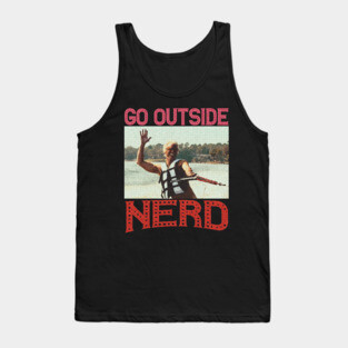 Go Outside Nerd Baby Billy Tank Top