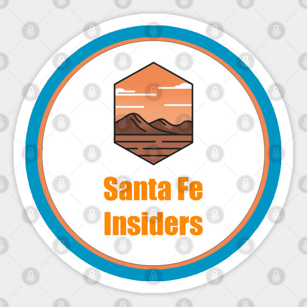 Santa Fe Insiders Sticker by Wiley