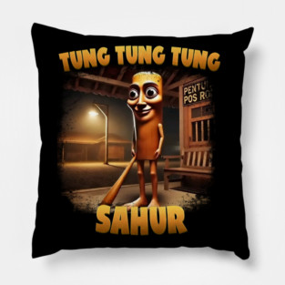 Tung Tung Sahur – Italian Brainrot Patrol Pillow