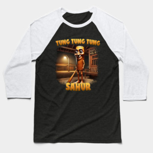 Tung Tung Sahur – Italian Brainrot Patrol Baseball T-Shirt