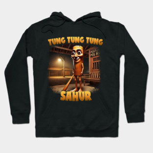 Tung Tung Sahur – Italian Brainrot Patrol Hoodie