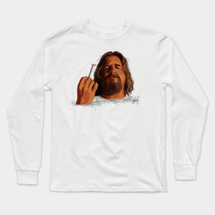Dude & his Roach Clip Long Sleeve T-Shirt