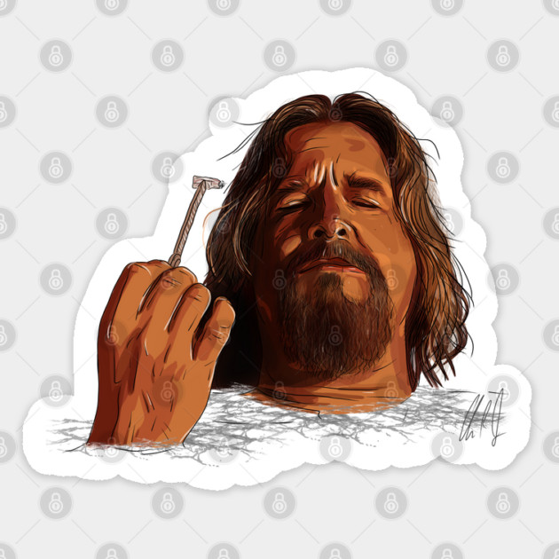 Dude & his Roach Clip Sticker by 51Deesigns