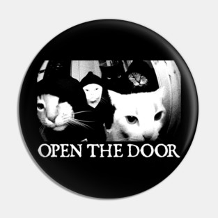 Funny Cat Gang Vintage Funny Cat Meme Pin