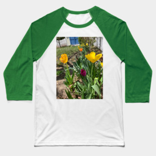 Tulips Baseball T-Shirt