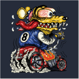 Rat Fink Racer Posters and Art
