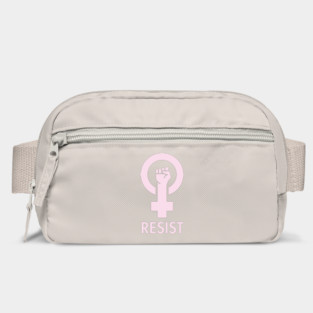 Feminist Empowerment Resist Pink Equality Female Resistance Bag