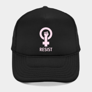 Feminist Empowerment Resist Pink Equality Female Resistance Hat