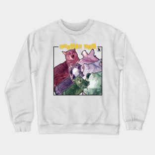 BATTLE CAT – Feline Showdown Art by ToMoMiSa Crewneck Sweatshirt