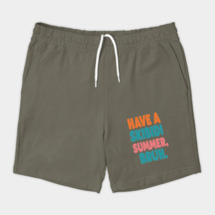 Skibidi Summer Tee - Totally Tubular Toilet Time Shorts