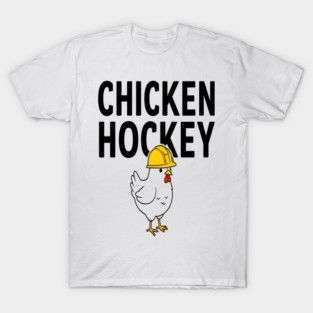 Chicken Hockey Tee - Foul Play on Ice T-Shirt