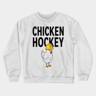 Chicken Hockey Tee - Foul Play on Ice Crewneck Sweatshirt