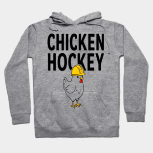 Chicken Hockey Tee - Foul Play on Ice Hoodie