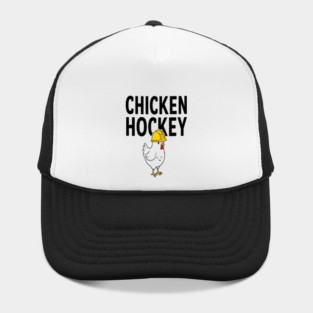 Chicken Hockey Tee - Foul Play on Ice Hat