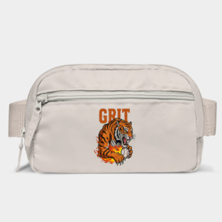 Grit Tiger Baseball Tee - Fierce Feline Fastball Bag