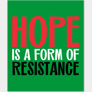 Hope for Palestine Posters and Art