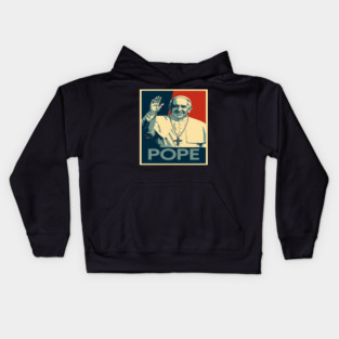 Pope Francis Kids Hoodie