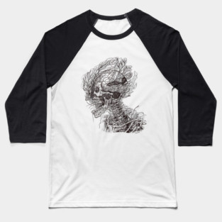 Clicker Skeleton Baseball T-Shirt