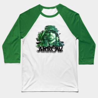 Arrow: A Family of Heroes Baseball T-Shirt