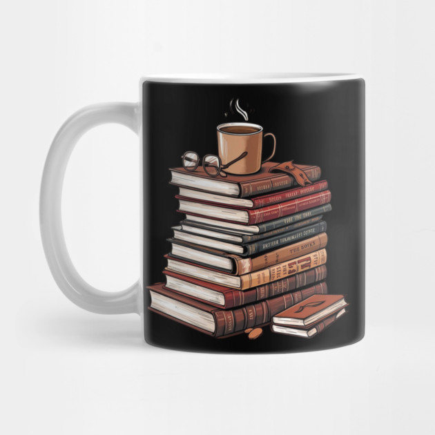 book and coffee Stacked & Steaming by SR8891