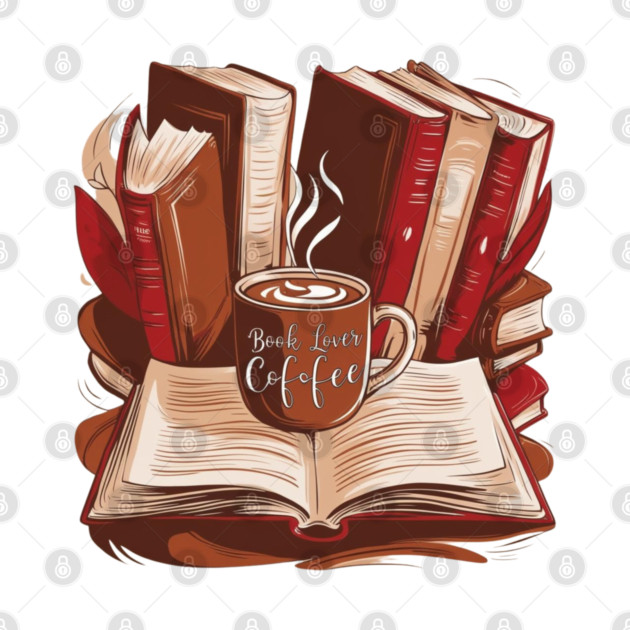 Book Lovers Fuel Coffee and Chapters Artwork by SR8891