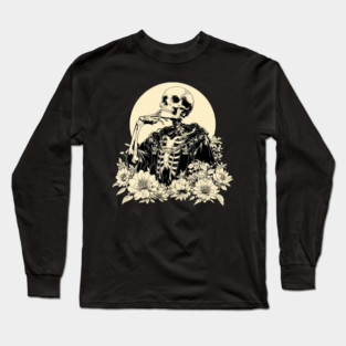 skeleton Long Sleeve T-Shirt